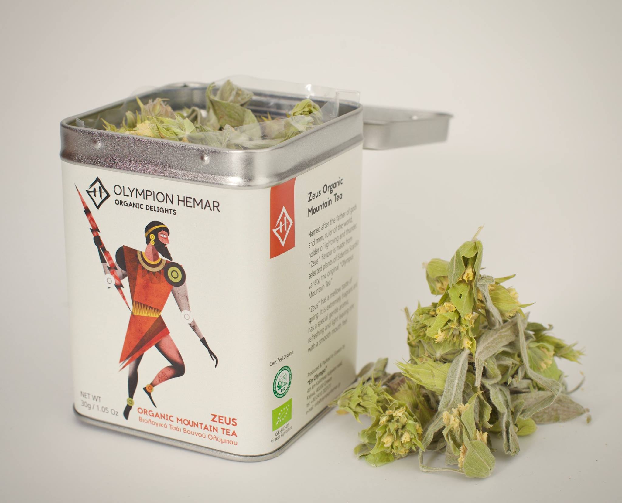 Zeus Organic Mt Tea Sideritis Scardica Olympus Tea